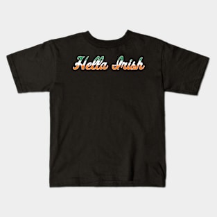 Hella Irish Ireland Pride Kids T-Shirt